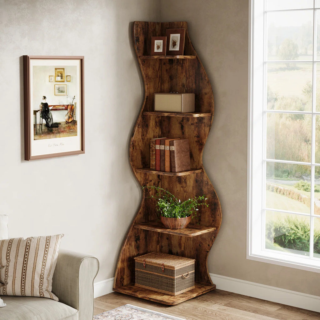 Arhab Corner Bookcase