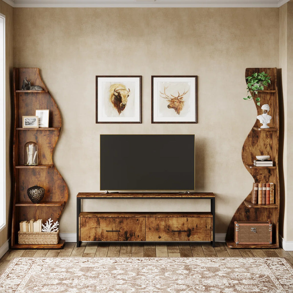 Arhab Corner Bookcase